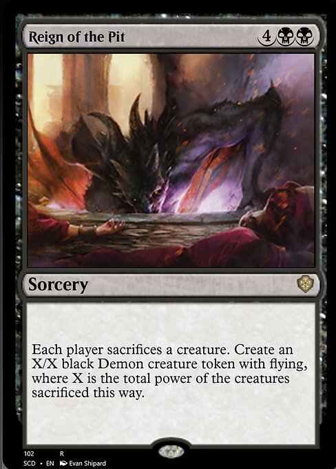 Reign of the Pit - Starter Commander Decks-(102)