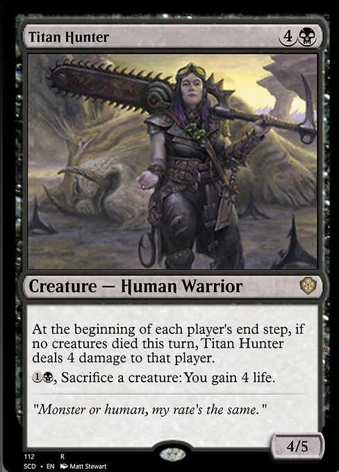 Titan Hunter - Starter Commander Decks-(112)