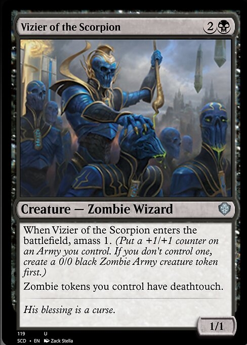 Vizier of the Scorpion - Starter Commander Decks-(119)