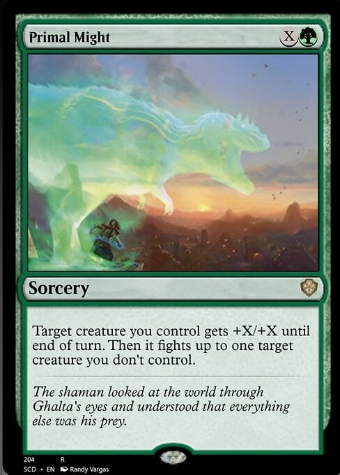 Primal Might - Starter Commander Decks-(204)
