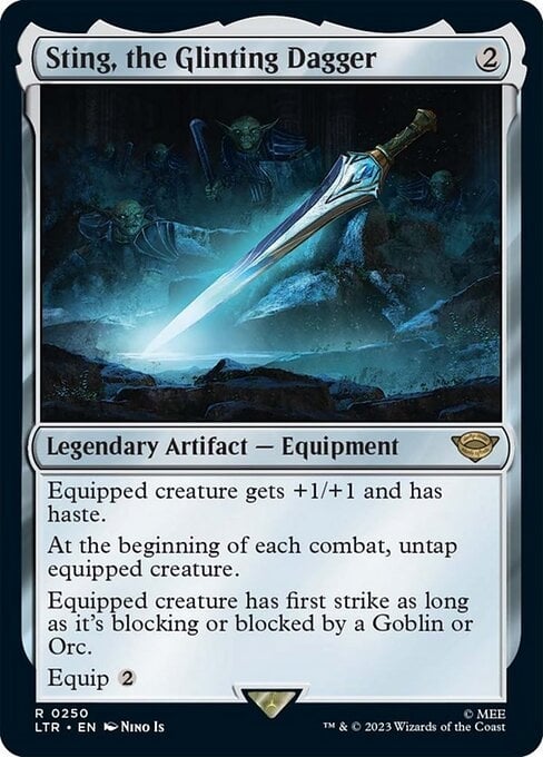 Sting, the Glinting Dagger - The Lord of the Rings: Tales of Middle-earth-(250)