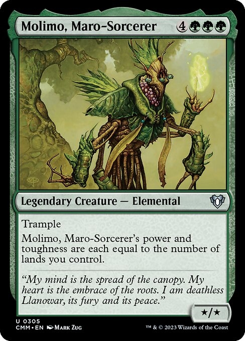 Molimo, Maro-Sorcerer - Commander Masters-(305)