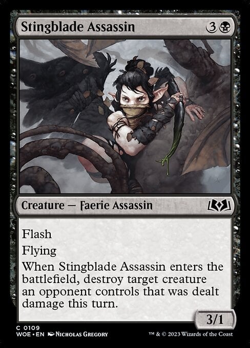 Stingblade Assassin - Wilds of Eldraine-(109)