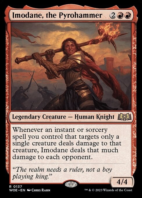 Imodane, the Pyrohammer - Wilds of Eldraine-(137)