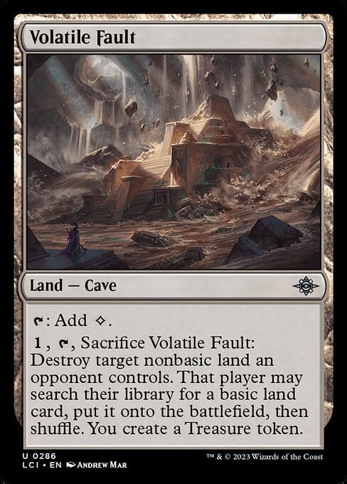 Volatile Fault - The Lost Caverns of Ixalan-(286)