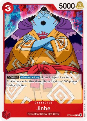Jinbe - Starter Deck 1: Straw Hat Crew (ST-01)