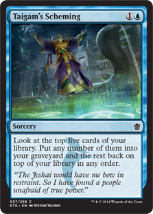 Taigam's Scheming - Khans of Tarkir-(057)