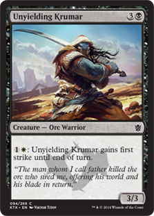Unyielding Krumar - Khans of Tarkir-(094)