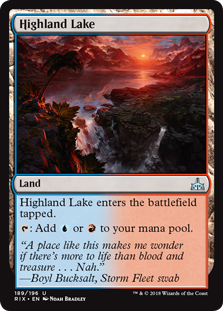 Highland Lake - Rivals of Ixalan-(189)