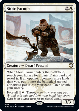 Stoic Farmer - Kaldheim Commander-(005)