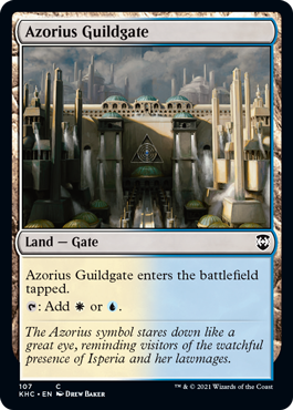 Azorius Guildgate - Kaldheim Commander-(107)