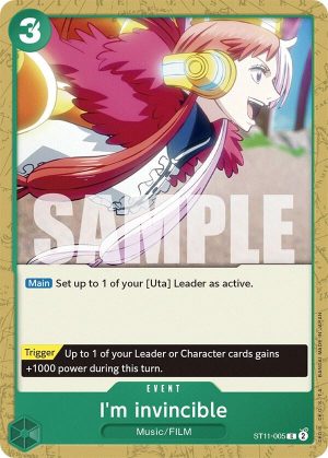 I'm invincible - Starter Deck 11: Uta (ST-11)