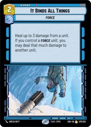 It Binds All Things - Spark of Rebellion (SOR) - Foil