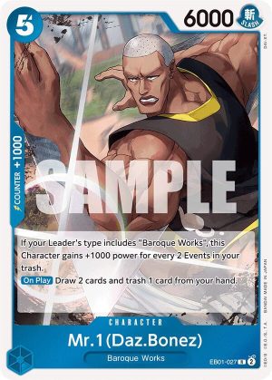 Mr. 1 (Daz.Bonez) - Extra Booster: Memorial Collection (EB-01)
