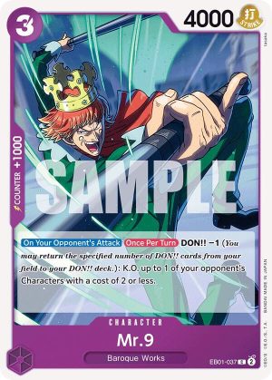 Mr. 9 - Extra Booster: Memorial Collection (EB-01)