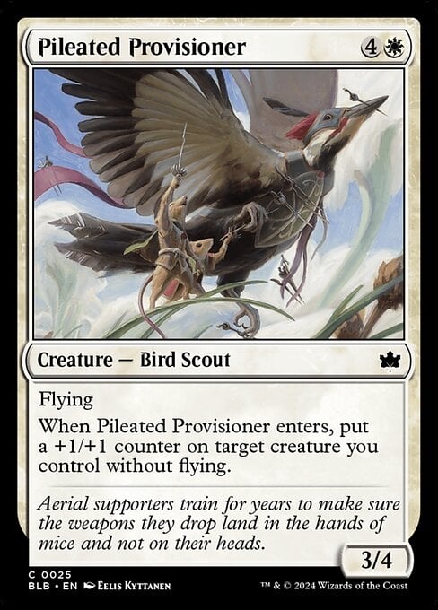Pileated Provisioner - Bloomburrow-(025)