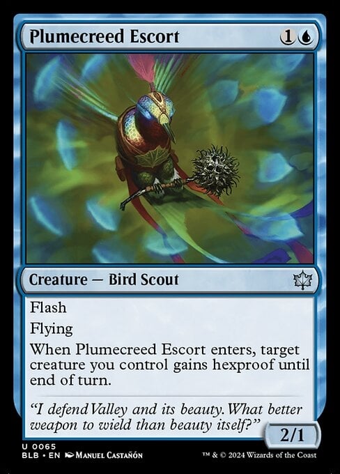 Plumecreed Escort - Bloomburrow-(065)