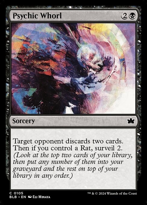 Psychic Whorl - Bloomburrow-(105)