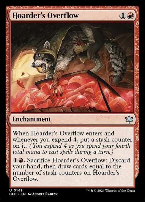 Hoarder's Overflow - Bloomburrow-(141)