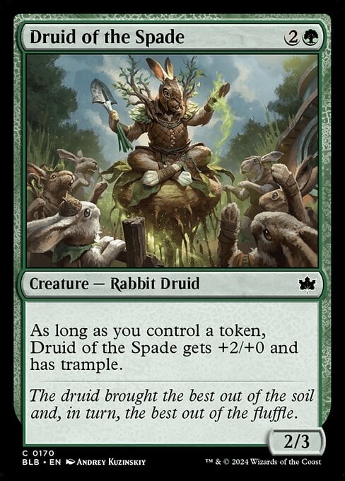 Druid of the Spade - Bloomburrow-(170)