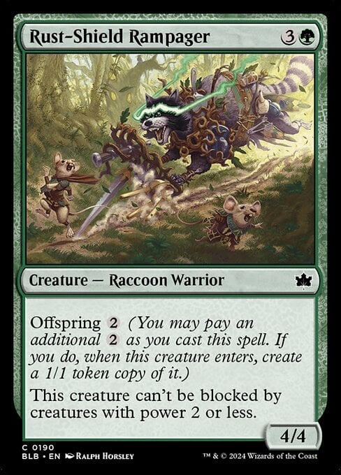 Rust-Shield Rampager - Bloomburrow-(190)
