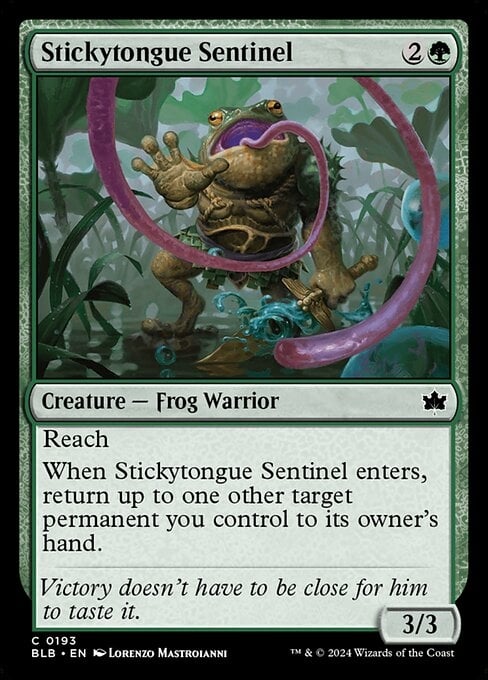 Stickytongue Sentinel - Bloomburrow-(193)