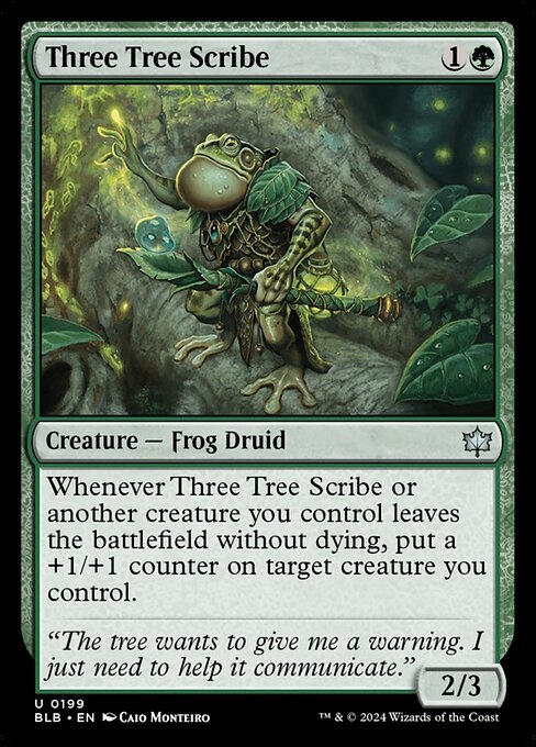 Three Tree Scribe - Bloomburrow-(199)