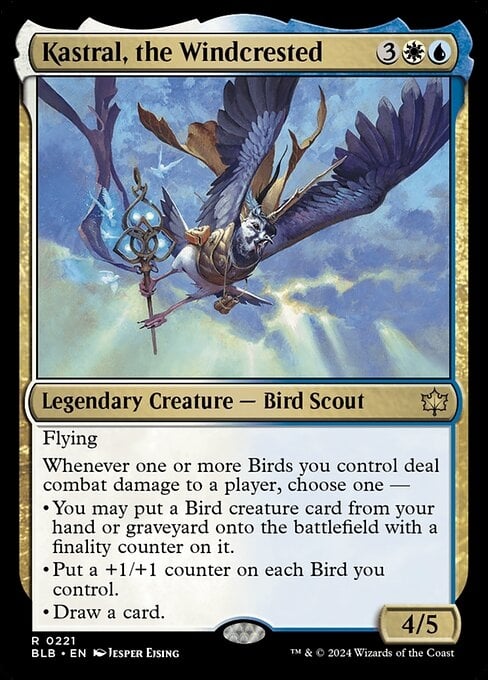Kastral, the Windcrested - Bloomburrow-(221)