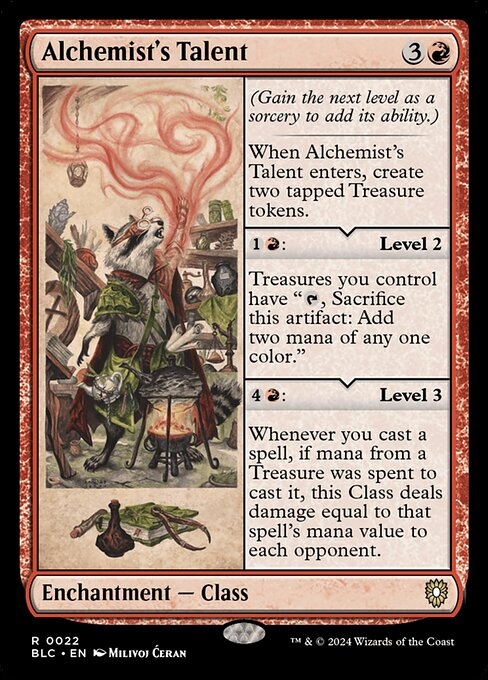Alchemist's Talent - Bloomburrow Commander-(022)