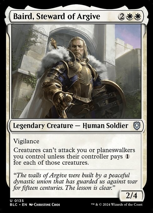 Baird, Steward of Argive - Bloomburrow Commander-(135)
