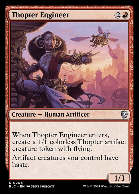Thopter Engineer - Bloomburrow Commander-(204)