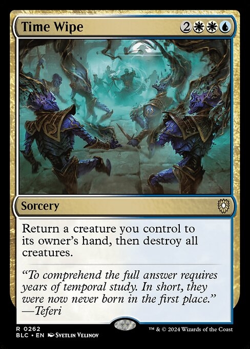 Time Wipe - Bloomburrow Commander-(262)
