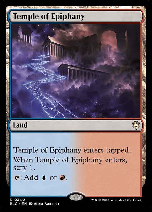 Temple of Epiphany - Bloomburrow Commander-(340)