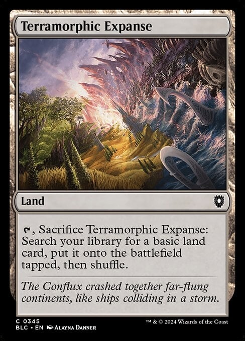 Terramorphic Expanse - Bloomburrow Commander-(345)
