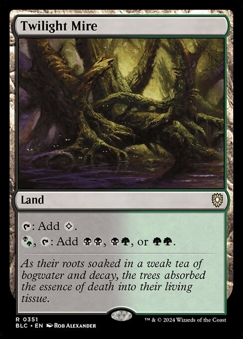 Twilight Mire - Bloomburrow Commander-(351)