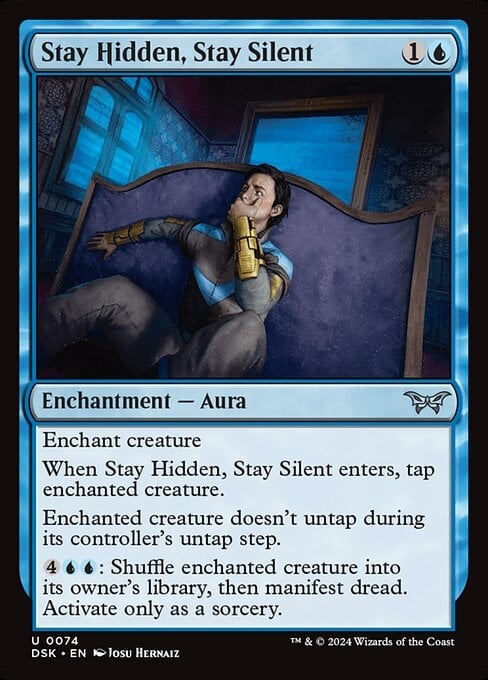 Stay Hidden, Stay Silent - Duskmourn: House of Horror-(074)