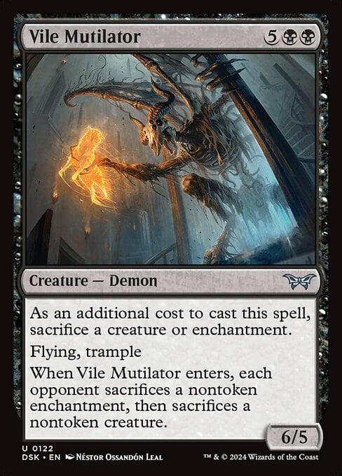 Vile Mutilator - Duskmourn: House of Horror-(122)
