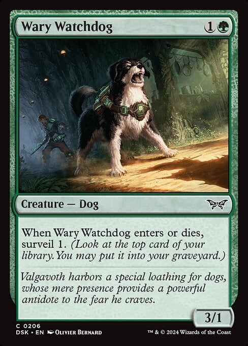 Wary Watchdog - Duskmourn: House of Horror-(206)
