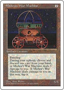 Mishra's War Machine - Fourth Edition-(355)