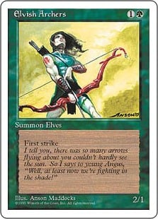 Elvish Archers - Fourth Edition-(127)