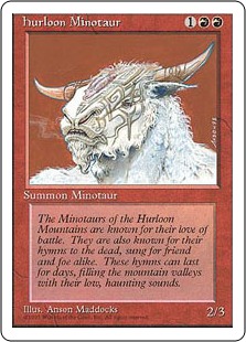 Hurloon Minotaur - Fourth Edition-(220)