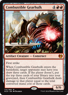 Combustible Gearhulk - Kaladesh-(112)