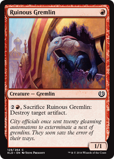 Ruinous Gremlin - Kaladesh-(128)-Foil