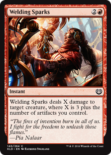 Welding Sparks - Kaladesh-(140)-Foil