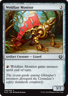 Weldfast Monitor - Kaladesh-(238)-Foil