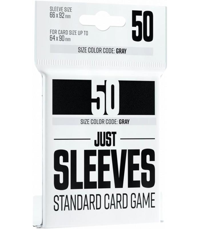 Just Sleeves - Standard Sleeves: Black (50)