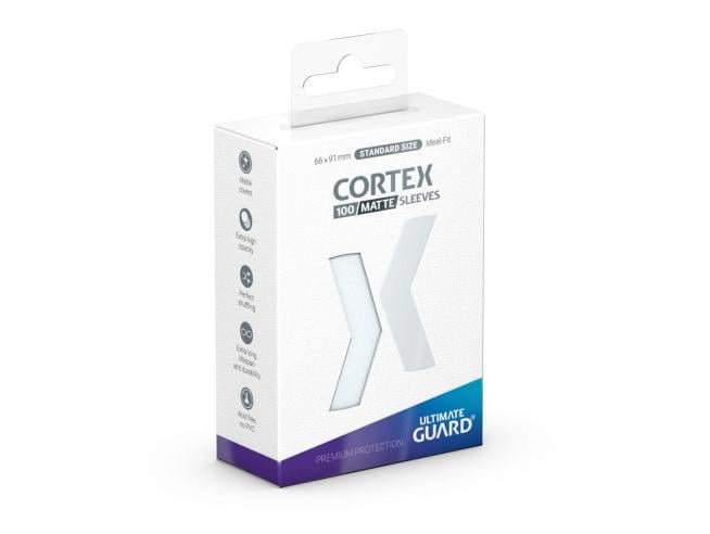 Ultimate Guard Cortex Sleeves Std Size Matte Clear (100)