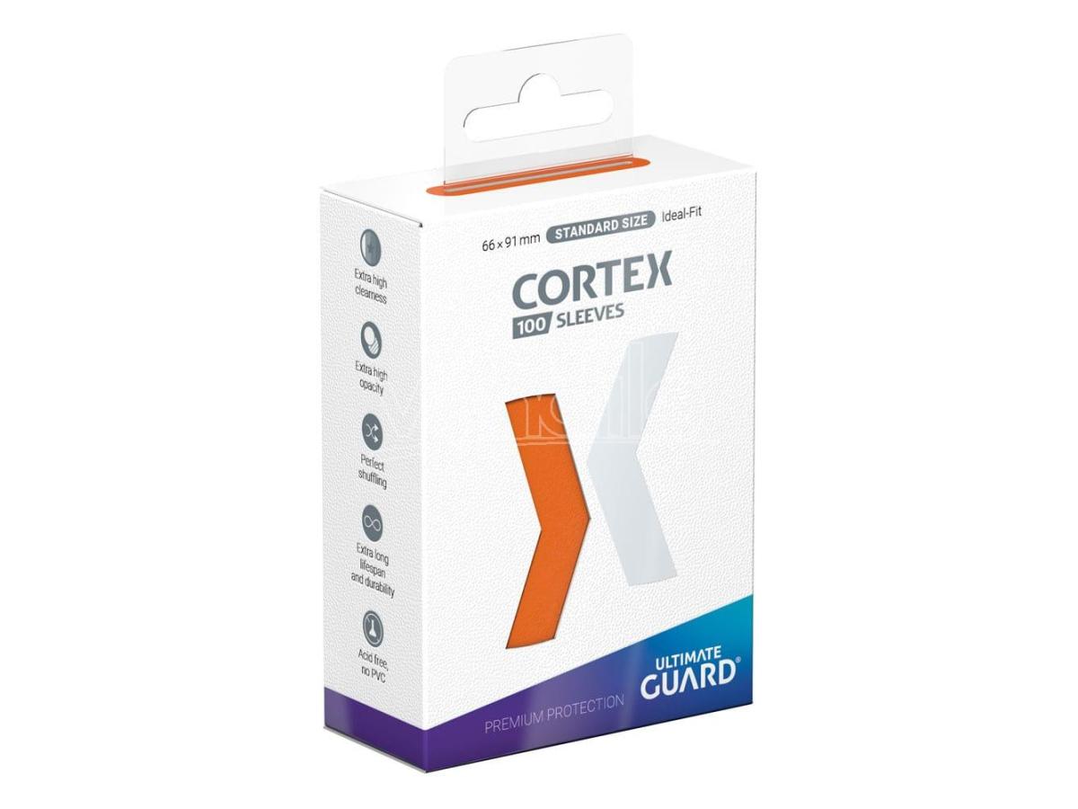 Ultimate Guard Cortex Sleeves Standard Size Orange (100)
