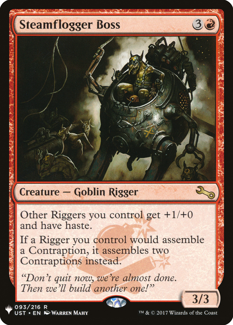 Steamflogger Boss - The List-(093)