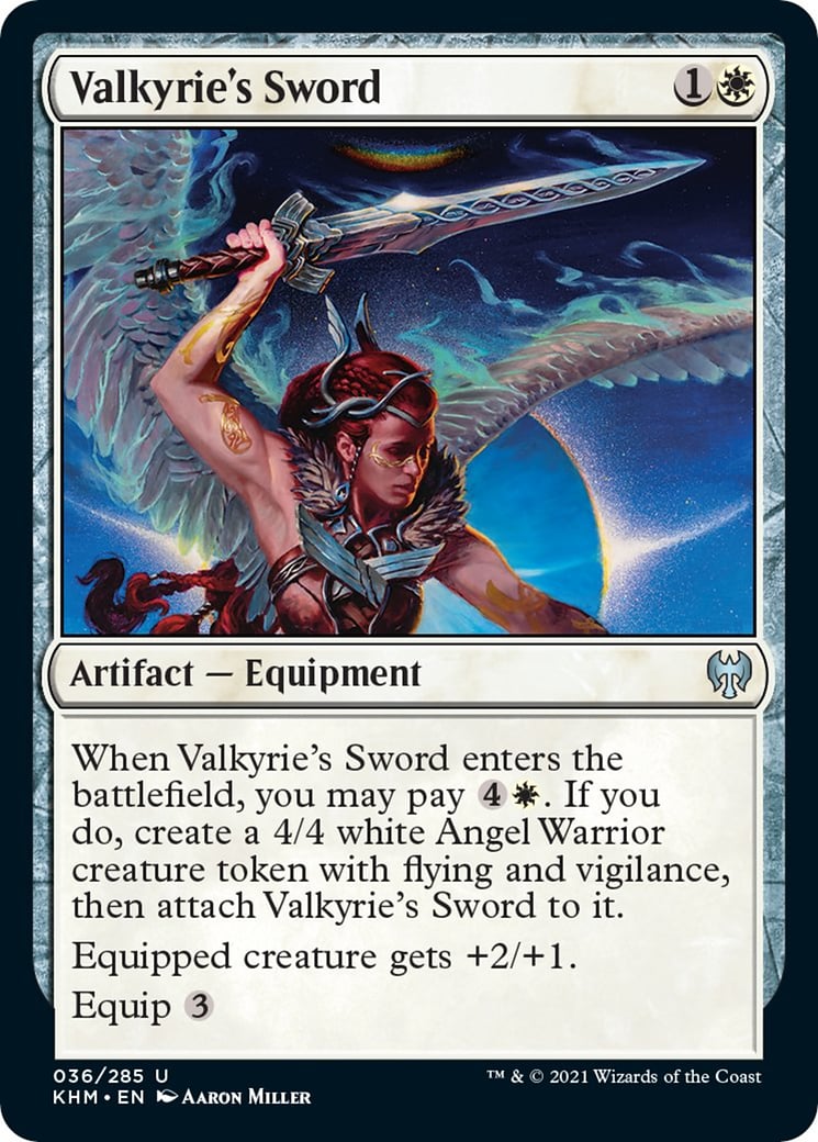 Valkyrie's Sword - Kaldheim-(036)-Foil